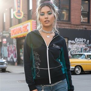 Vintage Y2K BCBG Zip Up